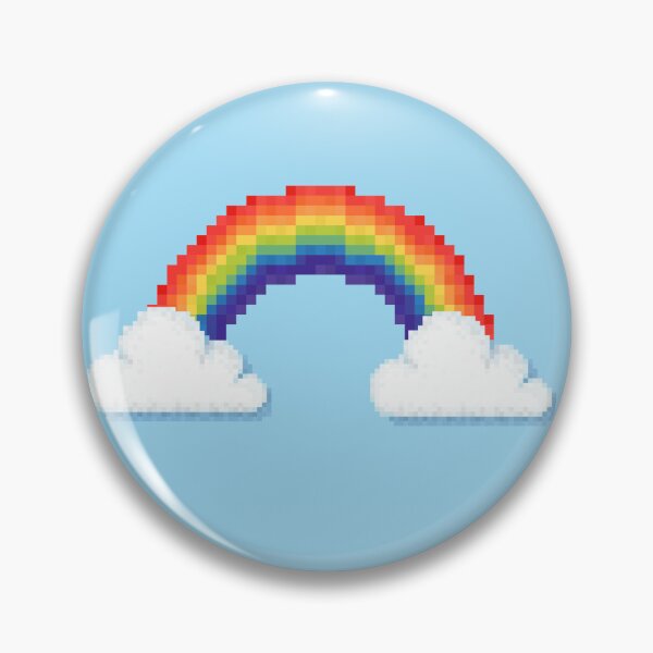 Item preview, Retro Pixel Rainbow. designed and sold by 8BitTrip.