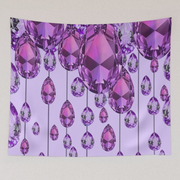 Item preview,   PURPLE AMETHYST FEBRUARY BIRTHSTONE GEMS ART designed and sold by sharlesart.