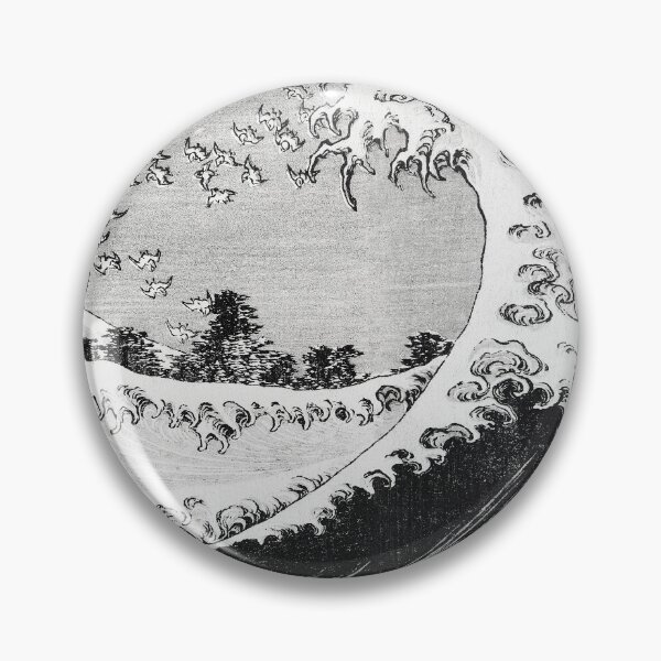 Item preview, Hokusai - One Hundred Views of Mount Fuji (1835) designed and sold by hottest-tees.