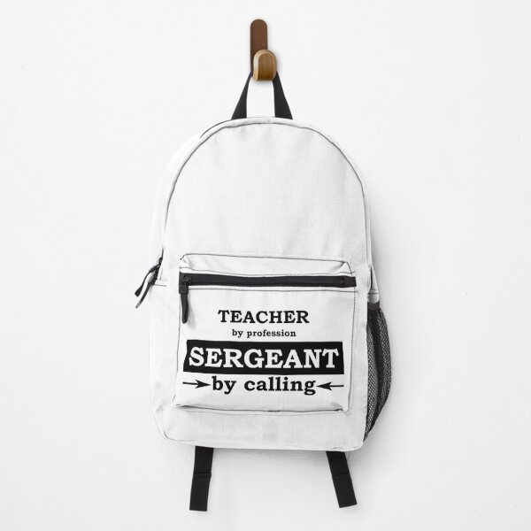 Item preview, Teacher by Profession - Sergeant by Calling designed and sold by TrulyRested.