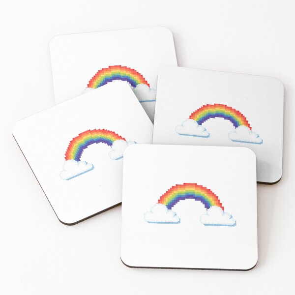 Item preview, Retro Rainbow Pixel Design designed and sold by 8BitTrip.