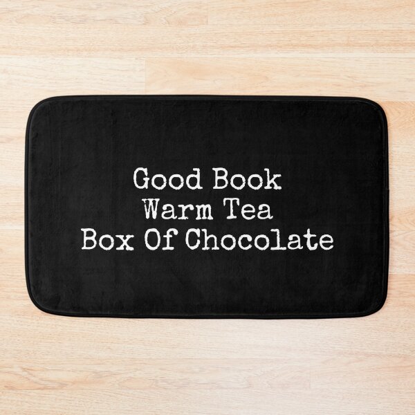 Item preview, Good Book Warm Tea Typewriter Font Text Design designed and sold by EarthArtDesigns.