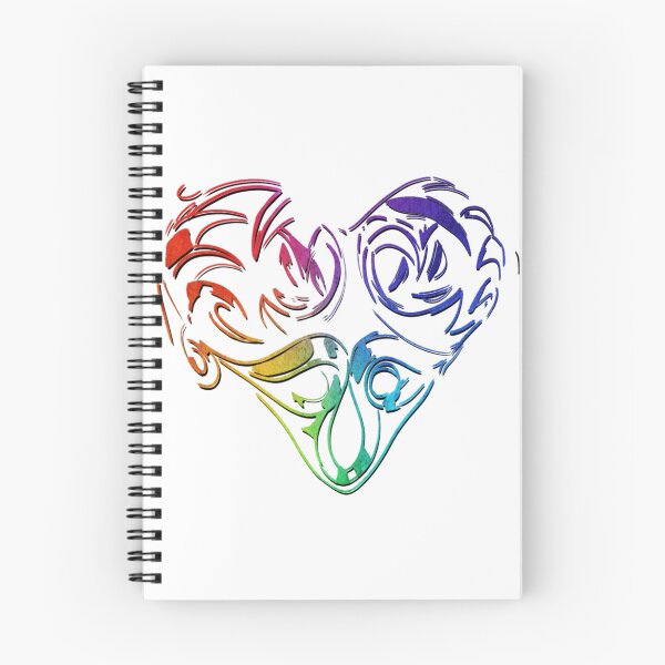 Item preview, rainbow heart designed and sold by Themys24.