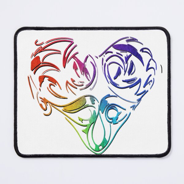 Item preview, rainbow heart designed and sold by Themys24.