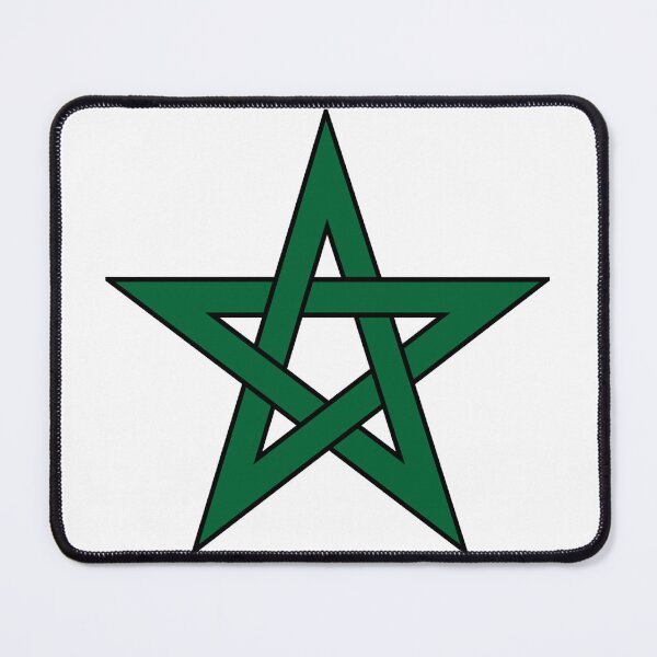 Item preview, Star Moroccan Flag designed and sold by Islanr.