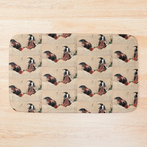 Item preview, Katsushika Hokusai’s Gamecocks (1838) paintings designed and sold by hottest-tees.