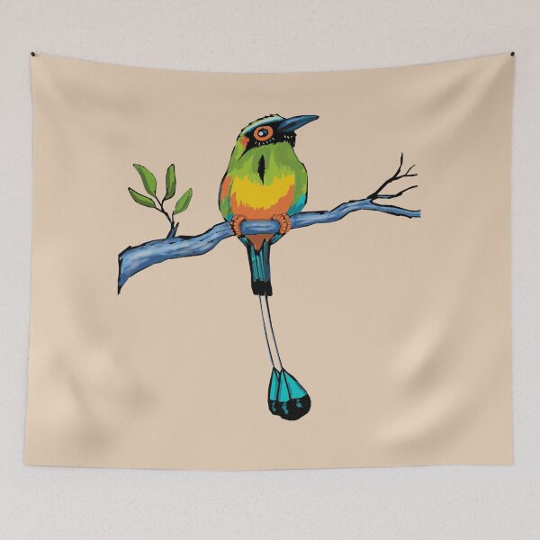 Item preview, Beautiful torogoz bird designed and sold by paisajetropical.