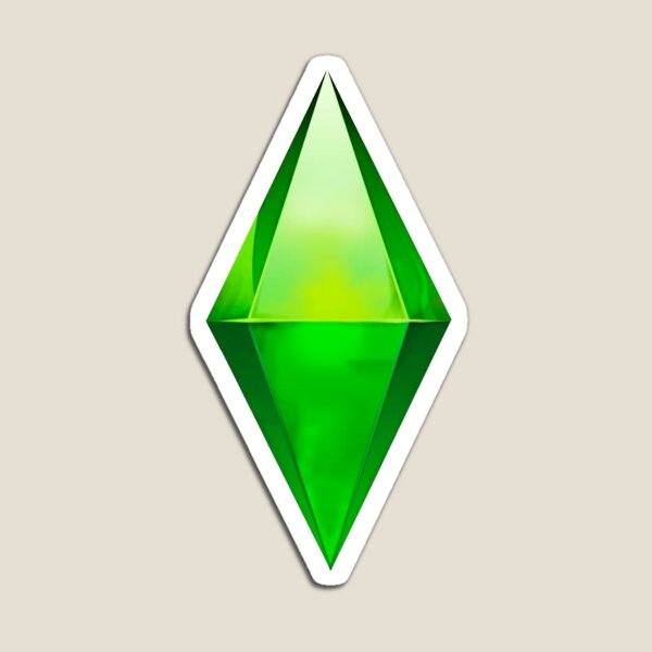 Refrigerator Magnets Home & Living Sims Plumbob Refrigerator Magnet ...