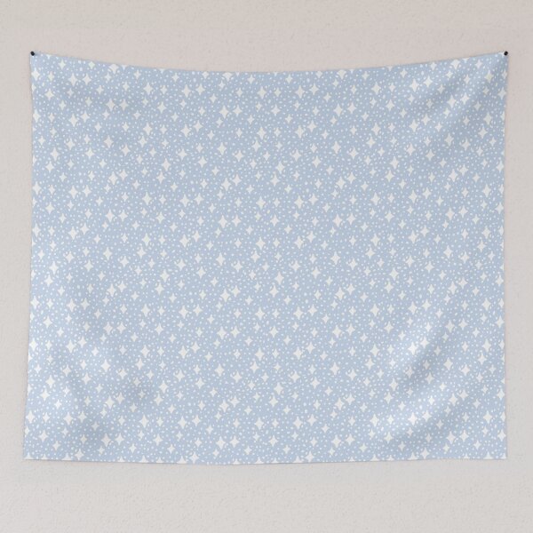 Item preview, Cute Blue Sparkle Glitter Boho Pastel Pattern designed and sold by Lenninator.