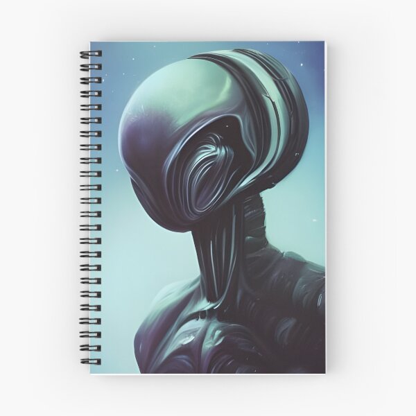 Item preview, Alien in outer space designed and sold by TheAIShop.