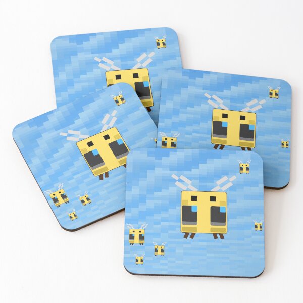 Item preview, Minecraft Inspired Buzzy Bees designed and sold by Ivy Impressions .