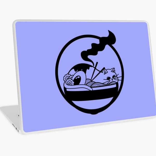 Artikel-Vorschau von Noodle Cat - Linework-Variante, designt und verkauft von AcePopDesigns.