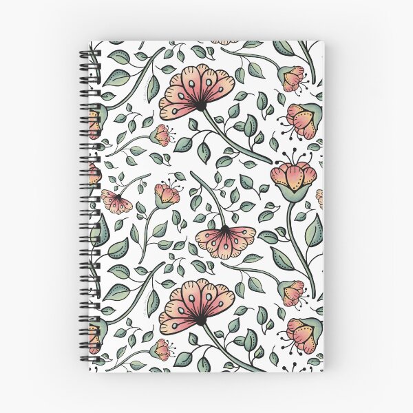 Item preview, Sunrise Blossoms in a Tossed Repeat designed and sold by AmberMaeJacobs.