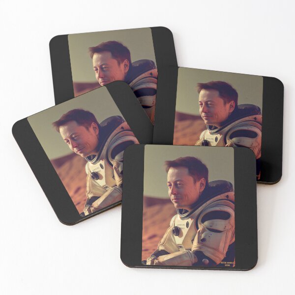 Item preview, Elon Musk As The Martian - AI Art designed and sold by Mitch-Angelo.
