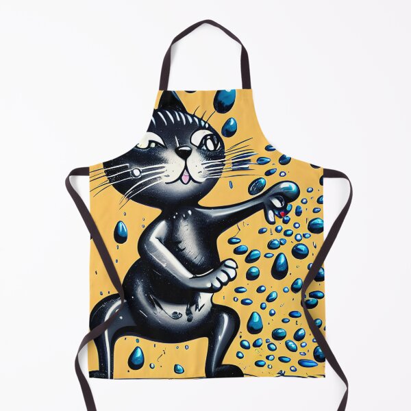 Item preview, Small cat plays with water designed and sold by Dalive.