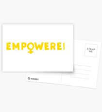 Empowered – Yellow Postcards