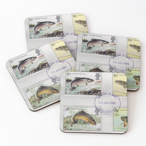 Item preview, First Day Issue Stamps - FISH designed and sold by wiggyofipswich.