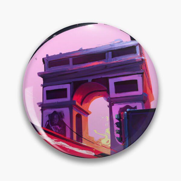 Item preview, A Cyberpunk Arc de Triomphe  designed and sold by ASwissBear.