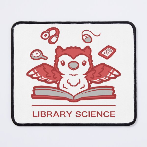 Item preview, Library Science Owl designed and sold by NauticalSorbet.