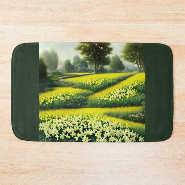 Item preview, A Field of March Daffodils designed and sold by FamiliarPufferfish.