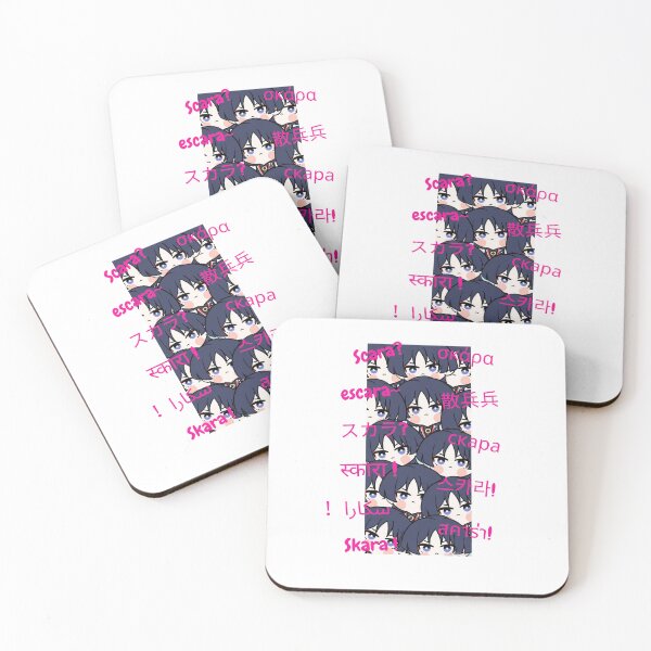 Item preview, Chibi Scaramouche Genshin Impact Fanart Scara in Multiple Languages   designed and sold by feach.