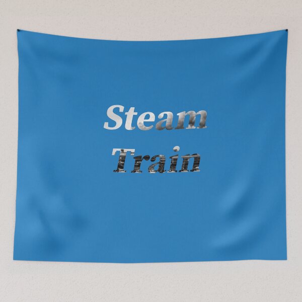 Item preview, Steam Train, Text designed and sold by Paul Thompson Photography.