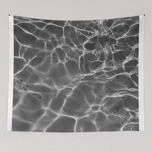 Item preview, Black and white ocean water shadows designed and sold by MAD  Graphics.