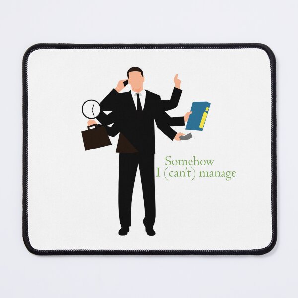 Item preview, Somehow I (can’t) manage. sarcastic designed and sold by Nuttha49POD.