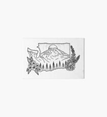 Washington Art Board Print