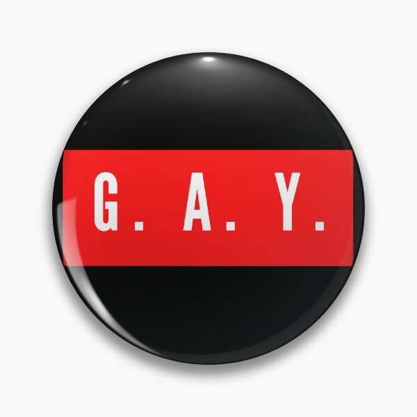 Item preview, G.A.Y. designed and sold by ForBraveVoices.