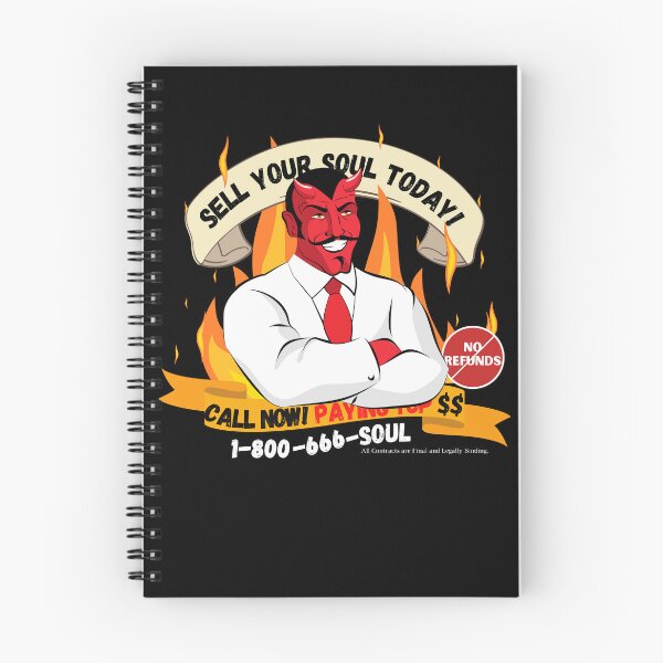 Item preview, Sell Your Soul Today!  designed and sold by Novelty-Shirts.