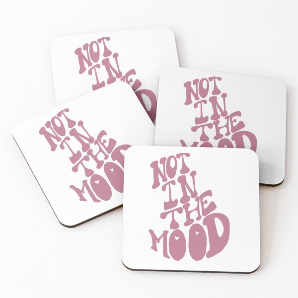Item preview, not in the mood typographic print designed and sold by shivanigautam.