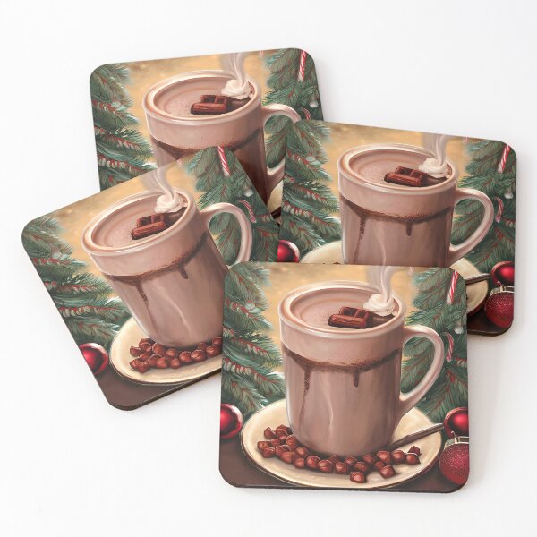 Item preview, Digital Classic Painting of Christmas Hot Chocolate designed and sold by OrphicStudio.