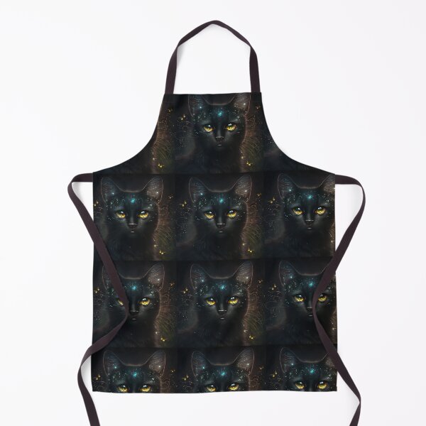 Item preview, Moon The Black Fairy Cat 2 designed and sold by idreamaboutcats.