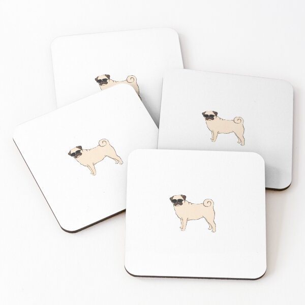 Item preview, Cool Pug with Shades designed and sold by haakondesign.