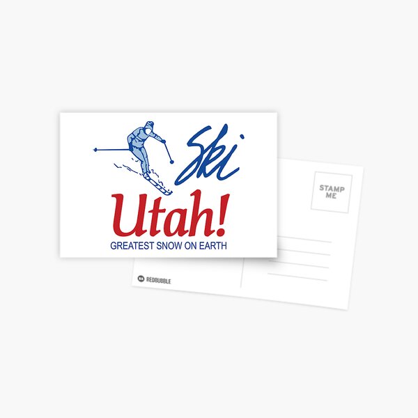 Item preview, Ski Utah! Greatest Snow on Earth designed and sold by 10slash1.