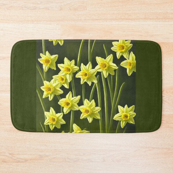 Item preview, March Daffodil Flowers designed and sold by FamiliarPufferfish.