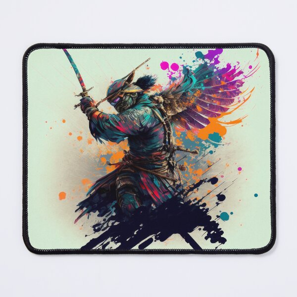 Item preview, Samurai who was able to win in bright colors designed and sold by klimov0101.