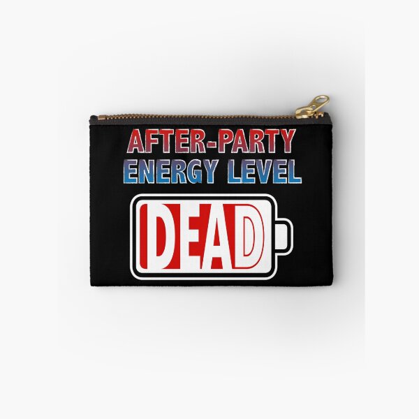Item preview, After-Party Energy Level - Dead designed and sold by Moodific.