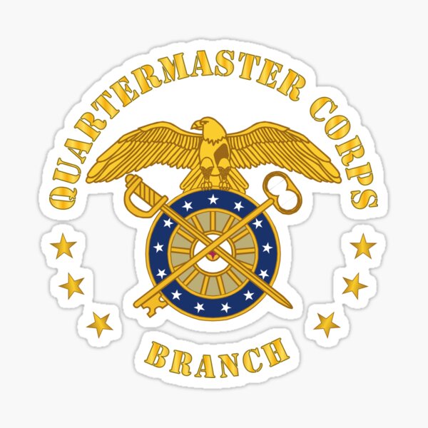 "Army Quartermaster Corps Branch" Sticker for Sale by twix123844