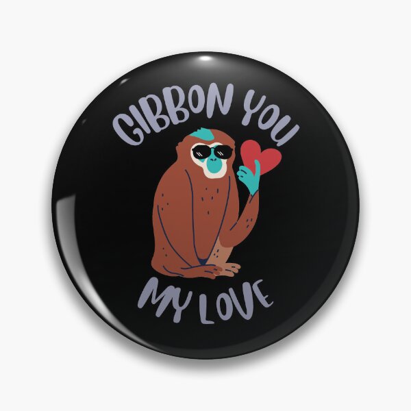 Item preview, Gibbon You My Love designed and sold by GasconyPassion.