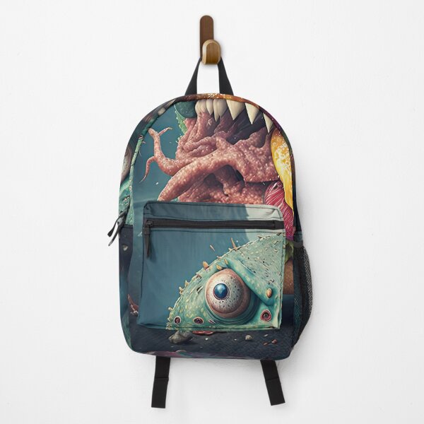 Item preview, Hamburger with a monster designed and sold by mrlongfield.