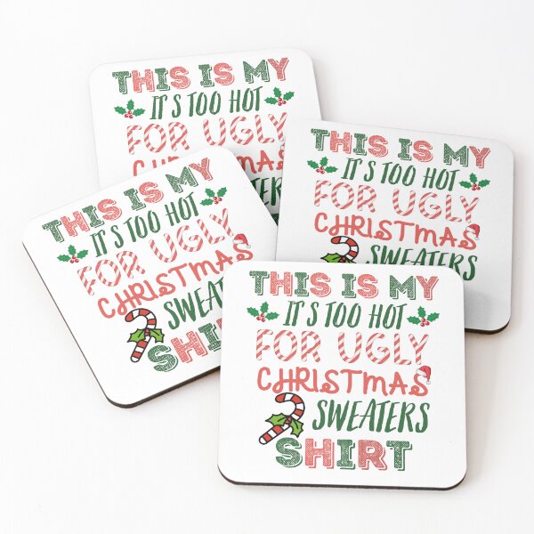 Item preview, This is my it's too hot for ugly christmas sweaters shirt designed and sold by to-esu.
