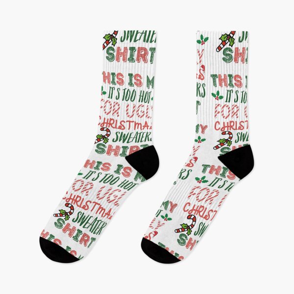 Item preview, This is my it's too hot for ugly christmas sweaters shirt designed and sold by to-esu.