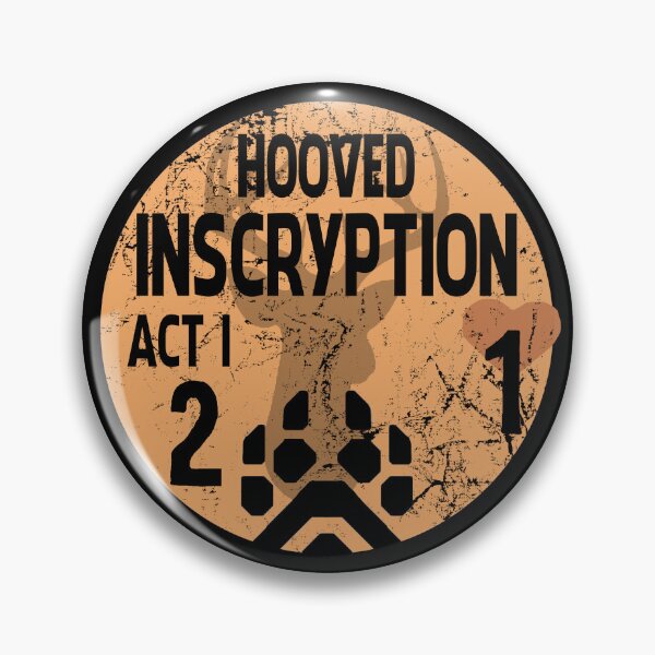Item preview, Inscryption Act 1 Hooved designed and sold by Manoroma.