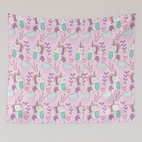 Item preview, Cute Seamless Unicorn Pattern  designed and sold by XbaeX.