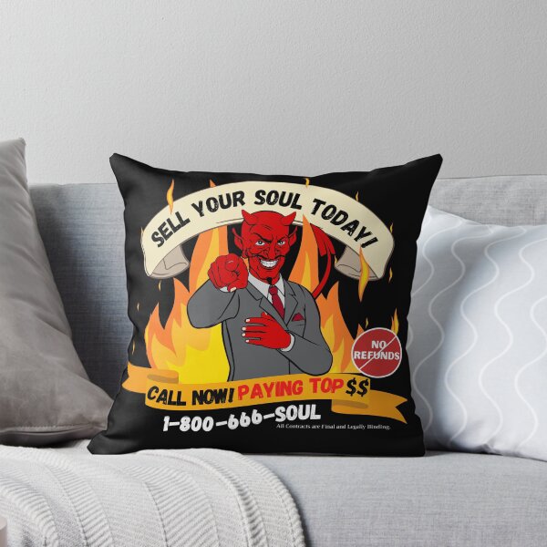 Item preview, Sell Your Soul Today!  designed and sold by Novelty-Shirts.