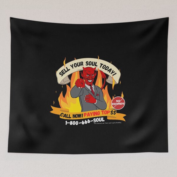 Item preview, Sell Your Soul Today!  designed and sold by Novelty-Shirts.