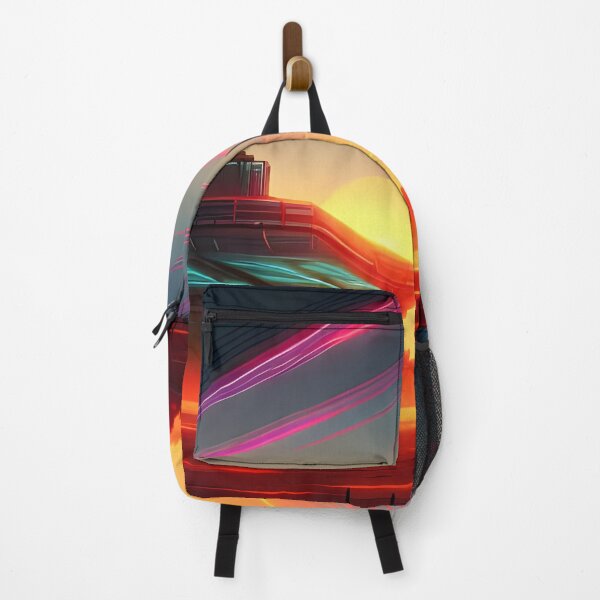Item preview, AI Generated Art, Vintage Sunset Neon 2 designed and sold by ACC .