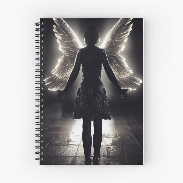Item preview, Black fallen angel woman designed and sold by Maniock.